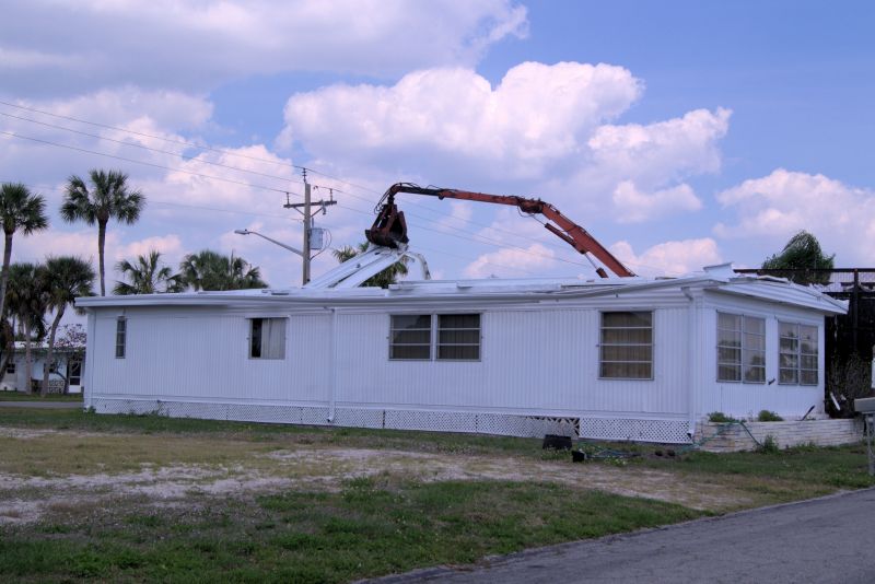 Double Wide Demolition in Bergen County, NJ