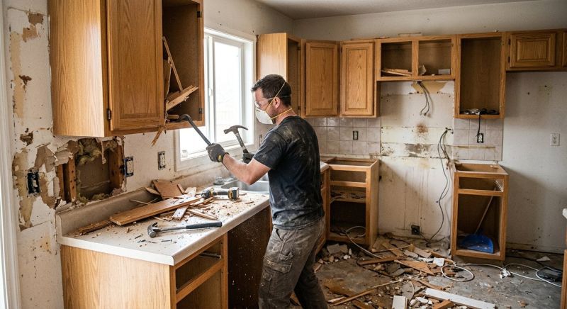 Cabinet Demolition in Frederick, MD