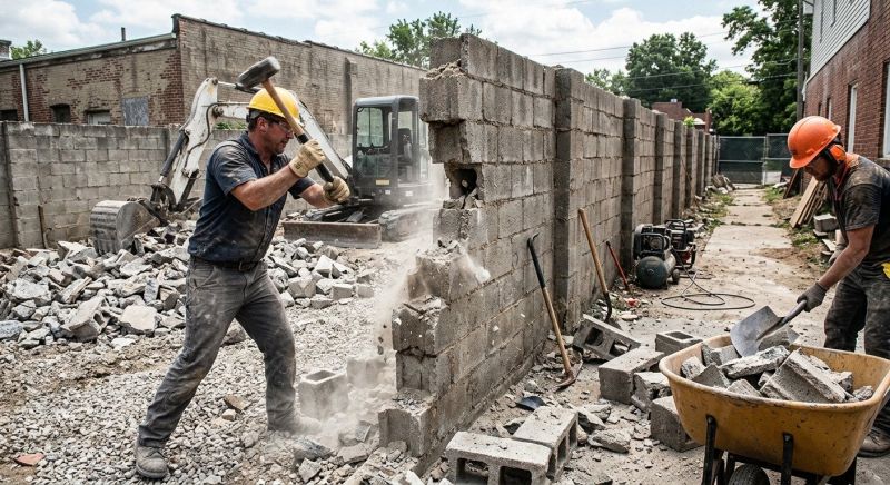 Cement Demolition in Bergen County, NJ