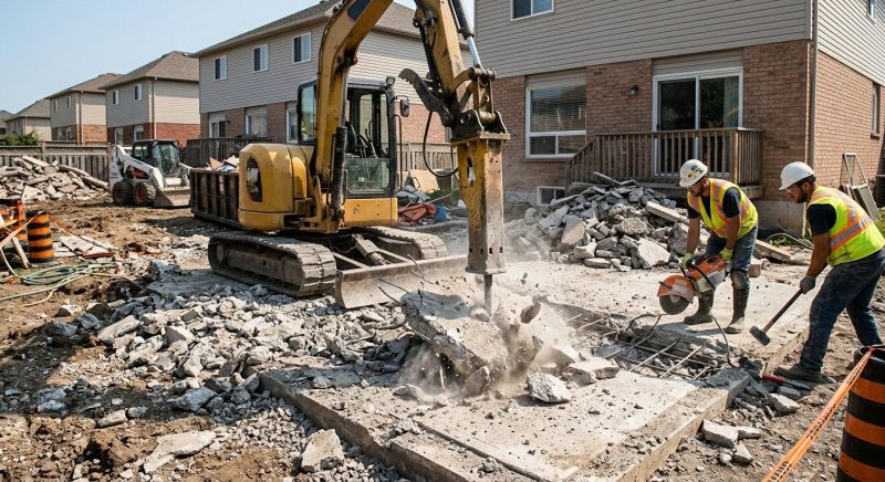Concrete Breaking Service in Bergen County, NJ