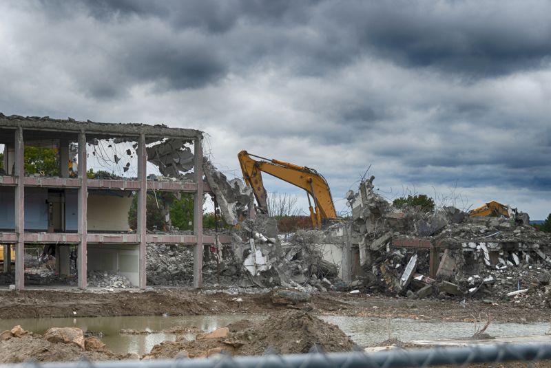 Factory Demolition in Bergen County, NJ