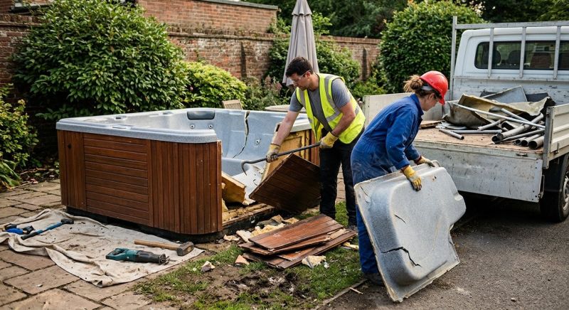 Hot Tub Removal in Auburn, CA