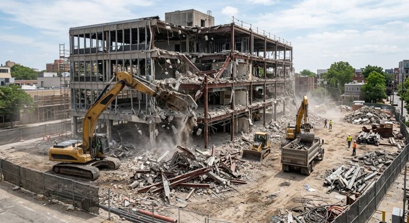 Parking Lot Removal in Sacramento, CA